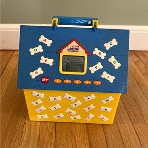 Y2K Vintage Spelling Dog House Toy, Spelling Toy, Educational Learning WORKS!
